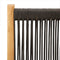 vidaXL - Tuinstoelen - 2 - st - massief - acaciahout - en - polypropeen - zwart