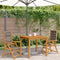 vidaXL - Tuinstoelen - 2 - st - massief - acaciahout - en - polypropeen - grijs