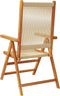vidaXL - Tuinstoelen - 2 - st - massief - acaciahout - en - polypropeen - beige