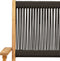 vidaXL - Tuinstoelen - 2 - st - massief - acaciahout - en - polypropeen - zwart