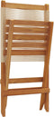 vidaXL - Tuinstoelen - 2 - st - massief - acaciahout - en - polypropeen - beige