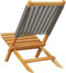 vidaXL - Tuinstoelen - 2 - st - massief - acaciahout - en - polypropeen - grijs