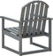 vidaXL - Tuinstoelen - 2 - st - massief - acaciahout - grijs