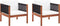 vidaXL - Tuinstoelen - 2 - st - massief - acaciahout