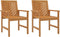 vidaXL - Tuinstoelen - 2 - st - massief - acaciahout
