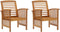 vidaXL - Tuinstoelen - 2 - st - massief - acaciahout