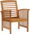 vidaXL - Tuinstoelen - 2 - st - massief - acaciahout