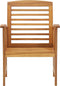 vidaXL - Tuinstoelen - 2 - st - massief - acaciahout