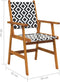 vidaXL - Tuinstoelen - 2 - st - massief - acaciahout