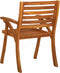 vidaXL - Tuinstoelen - 2 - st - massief - acaciahout