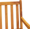 vidaXL - Tuinstoelen - 2 - st - massief - acaciahout
