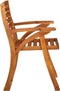 vidaXL - Tuinstoelen - 2 - st - massief - acaciahout
