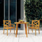 vidaXL - Tuinstoelen - 2 - st - massief - acaciahout