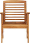 vidaXL - Tuinstoelen - 2 - st - massief - acaciahout