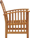 vidaXL - Tuinstoelen - 2 - st - massief - acaciahout