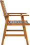 vidaXL - Tuinstoelen - 2 - st - massief - acaciahout