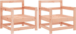 vidaXL - Tuinstoelen - 2 - st - massief - douglashout