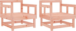 vidaXL - Tuinstoelen - 2 - st - massief - douglashout