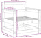vidaXL - Tuinstoelen - 2 - st - massief - douglashout