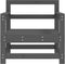 vidaXL - Tuinstoelen - 2 - st - massief - grenenhout - grijs