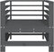 vidaXL - Tuinstoelen - 2 - st - massief - grenenhout - grijs