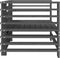 vidaXL - Tuinstoelen - 2 - st - massief - grenenhout - grijs