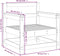 vidaXL - Tuinstoelen - 2 - st - massief - grenenhout - grijs