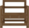 vidaXL - Tuinstoelen - 2 - st - massief - grenenhout - honingbruin