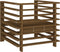 vidaXL - Tuinstoelen - 2 - st - massief - grenenhout - honingbruin