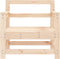 vidaXL - Tuinstoelen - 2 - st - massief - grenenhout