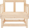 vidaXL - Tuinstoelen - 2 - st - massief - grenenhout