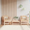 vidaXL - Tuinstoelen - 2 - st - massief - grenenhout