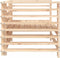 vidaXL - Tuinstoelen - 2 - st - massief - grenenhout