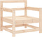 vidaXL - Tuinstoelen - 2 - st - massief - grenenhout