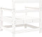 vidaXL - Tuinstoelen - 2 - st - massief - grenenhout - wit
