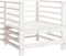 vidaXL - Tuinstoelen - 2 - st - massief - grenenhout - wit