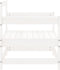 vidaXL - Tuinstoelen - 2 - st - massief - grenenhout - wit