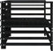 vidaXL - Tuinstoelen - 2 - st - massief - grenenhout - zwart