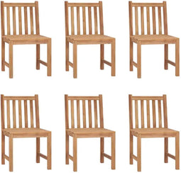 vidaXL - Tuinstoelen - 2 - st - massief - teakhout