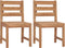 vidaXL - Tuinstoelen - 2 - st - massief - teakhout