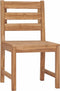 vidaXL - Tuinstoelen - 2 - st - massief - teakhout
