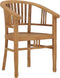 vidaXL - Tuinstoelen - 2 - st - massief - teakhout