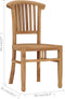 vidaXL - Tuinstoelen - 2 - st - massief - teakhout