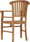 vidaXL - Tuinstoelen - 2 - st - massief - teakhout