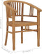 vidaXL - Tuinstoelen - 2 - st - massief - teakhout