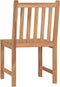 vidaXL - Tuinstoelen - 2 - st - massief - teakhout