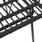 vidaXL - Tuinstoelen - 2 - st - met - armleuning - 56x64x80 - cm - PE-rattan - zwart