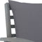 vidaXL - Tuinstoelen - 2 - st - met - donkergrijze - kussens - massief - acaciahout