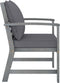 vidaXL - Tuinstoelen - 2 - st - met - donkergrijze - kussens - massief - acaciahout