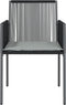 vidaXL - Tuinstoelen - 2 - st - met - kussens - 54x60,5x83,5 - cm - poly - rattan - zwart